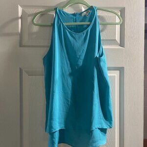 Blue Summer Sleeveless Top
